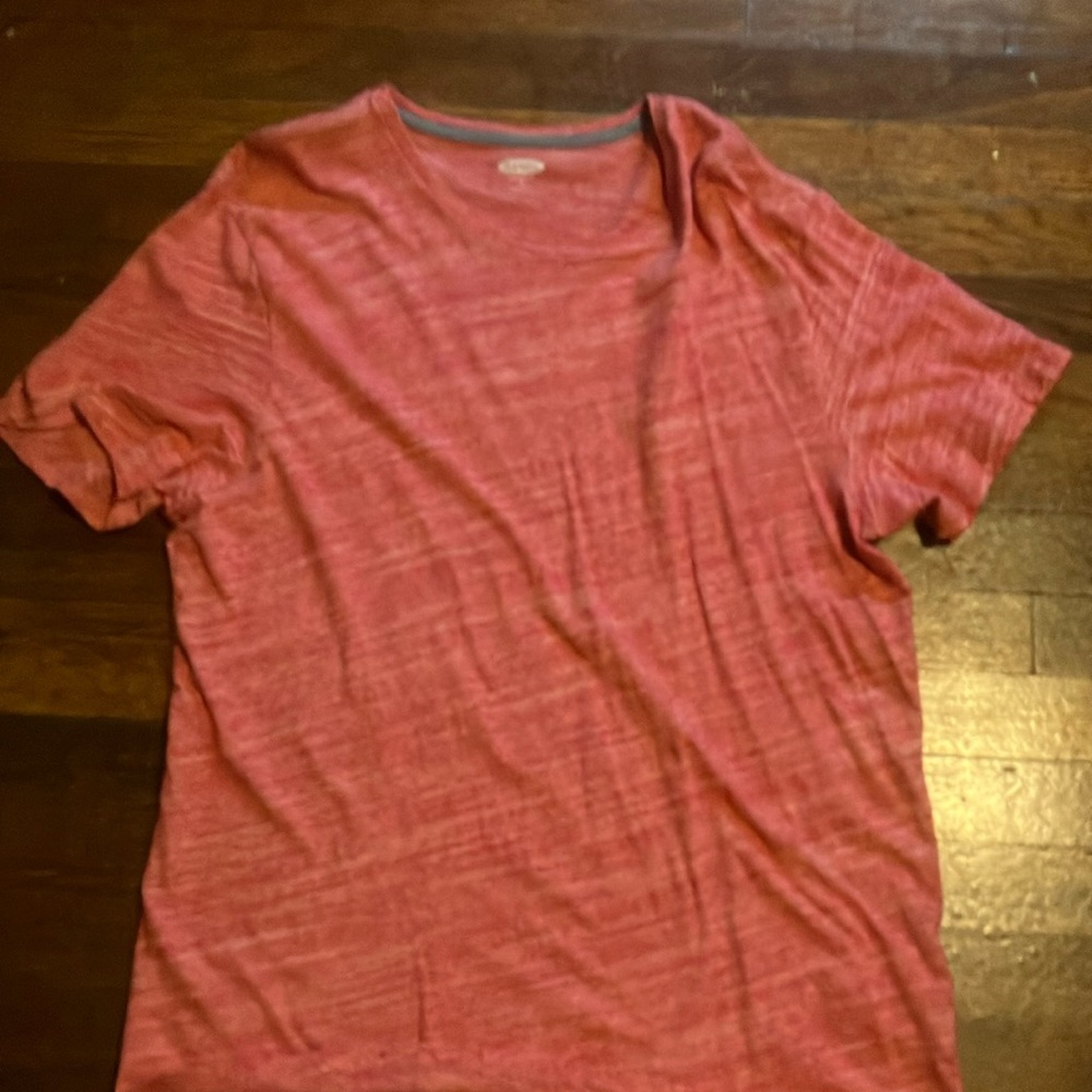 Old Navy Red Short Sleeve Tee